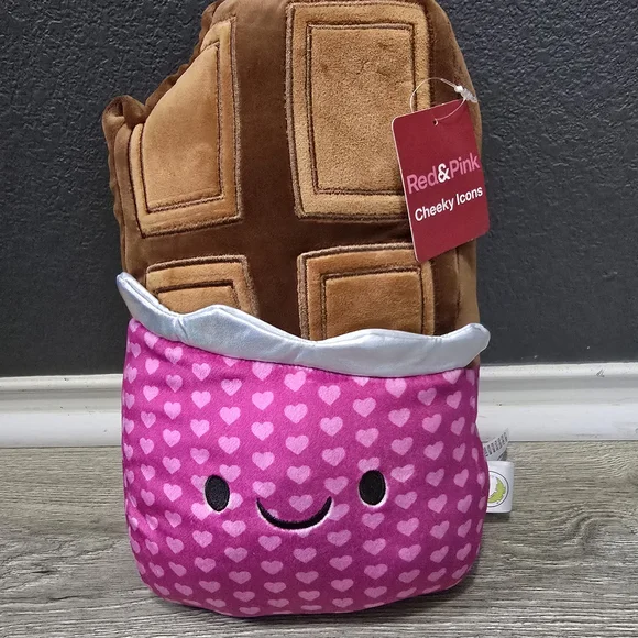 Brown and Pink Stuffed Animal Chocolate Bar - Picture 2 of 7